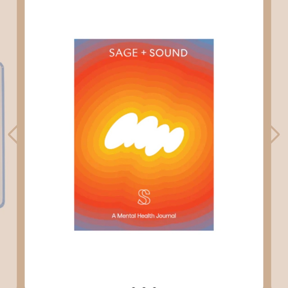Madhappy Sage + Sound Journal - Orange and Yellow